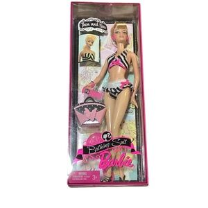 New Barbie Doll Then and Now Bathing Suit Celebrating Barbie P6508